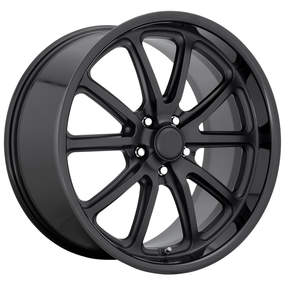 US Mags U123 RAMBLER GLOSS BLACK MATTE BLACK Wheel - image 1