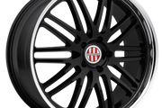 Victor Equipment LEMANS GLOSS BLACK W/ MIRROR CUT LIP Wheel - image 1