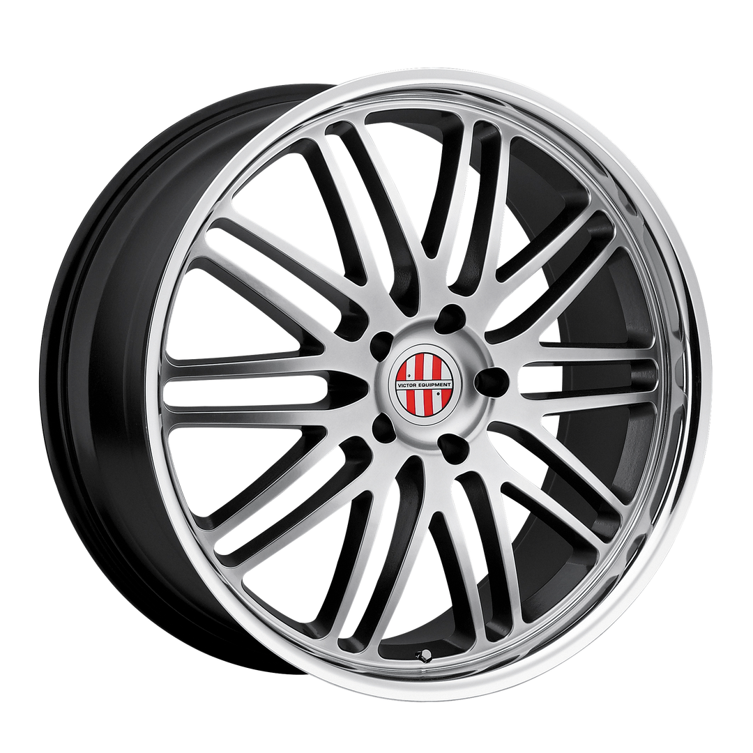 Victor Equipment LEMANS HYPER SILVER W/ MIRROR CUT LIP Wheel - image 1