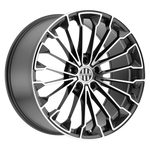 Load image into Gallery viewer, Victor Equipment WURTTEMBURG GUNMETAL W/ MIRROR CUT FACE Wheel - image 1
