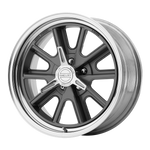 Load image into Gallery viewer, American Racing Vintage VN427 SHELBY COBRA TWO-PC MAG GRAY POLISH BARREL Wheel - image 1
