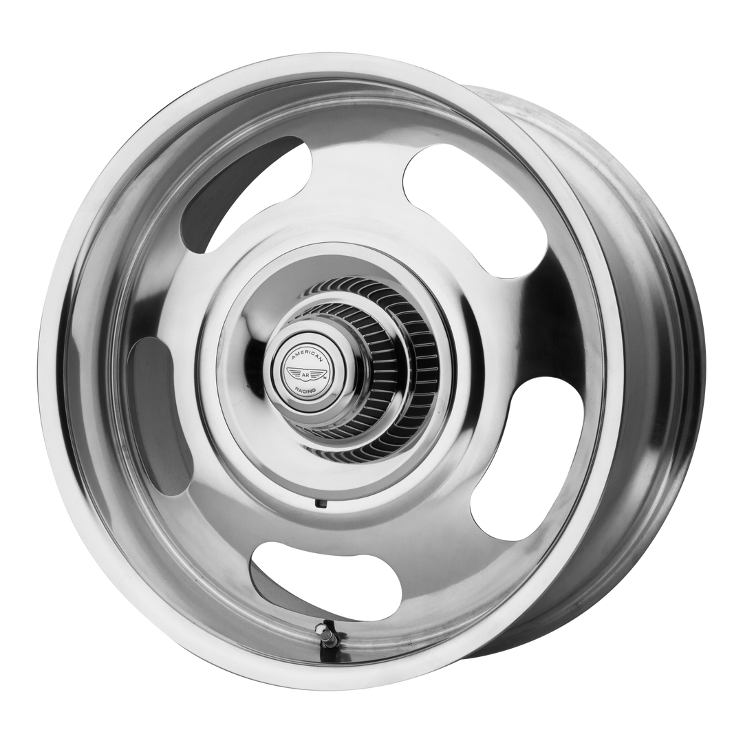 American Racing Vintage VN506 RALLY POLISHED Wheel - image 1