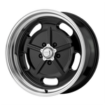 Load image into Gallery viewer, American Racing Vintage VN511 SALT FLAT GLOSS BLACK W/ DIAMOND CUT LIP Wheel - image 1
