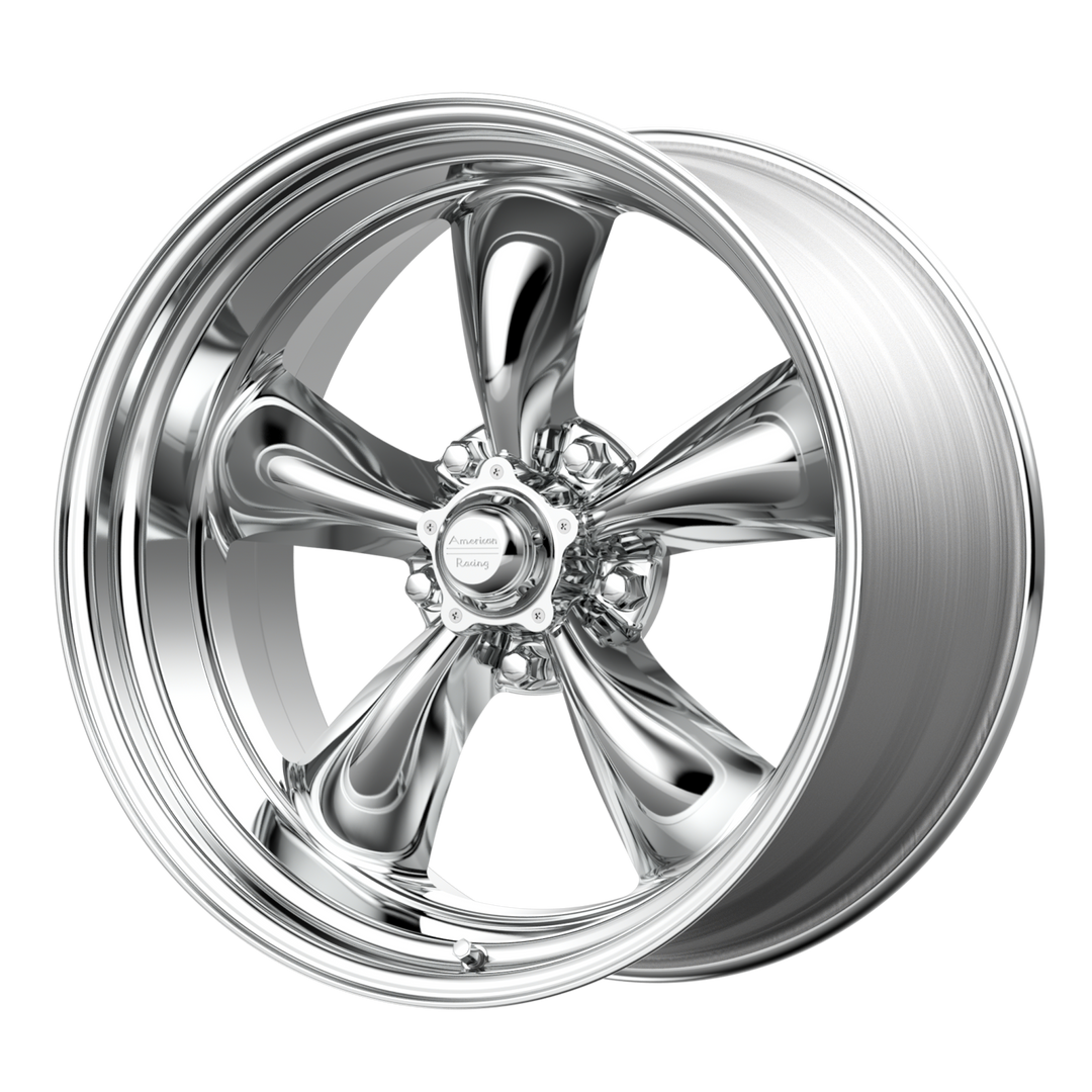 American Racing Vintage VN515 TORQ THRUST II 1 PC POLISHED Wheel - image 1