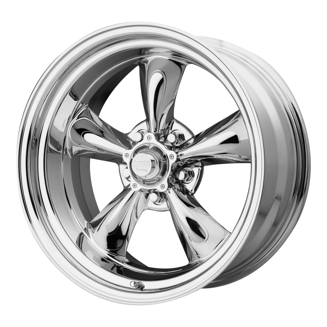 American Racing Vintage VN615 TORQ THRUST II 1 PC CHROME Wheel - image 1
