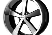American Racing Vintage VN701 NOVA GLOSS BLACK MACHINED Wheel - image 1