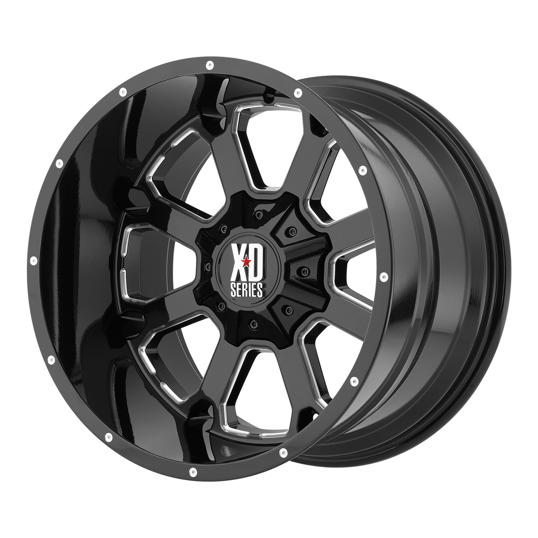 XD XD825 BUCK 25 GLOSS BLACK MILLED Wheel - image 1