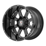 Load image into Gallery viewer, XD XD825 BUCK 25 GLOSS BLACK MILLED Wheel - image 1
