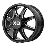 Load image into Gallery viewer, XD XD845 PIKE DUALLY GLOSS BLACK MILLED - FRONT Wheel - image 1
