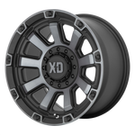 Load image into Gallery viewer, XD XD852 GAUNTLET SATIN BLACK W/ GRAY TINT Wheel - image 1
