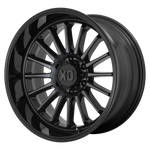 Load image into Gallery viewer, XD XD857 WHIPLASH GLOSS BLACK W/ GRAY TINT Wheel - image 1
