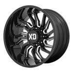 Load image into Gallery viewer, XD XD858 TENSION GLOSS BLACK MILLED Wheel - image 1
