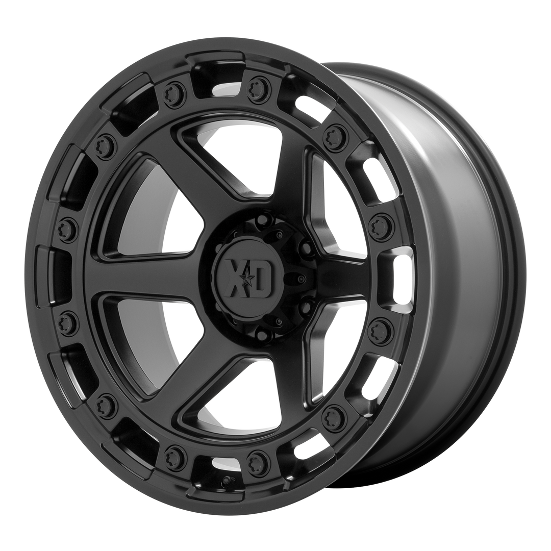XD XD862 RAID SATIN BLACK Wheel - image 1