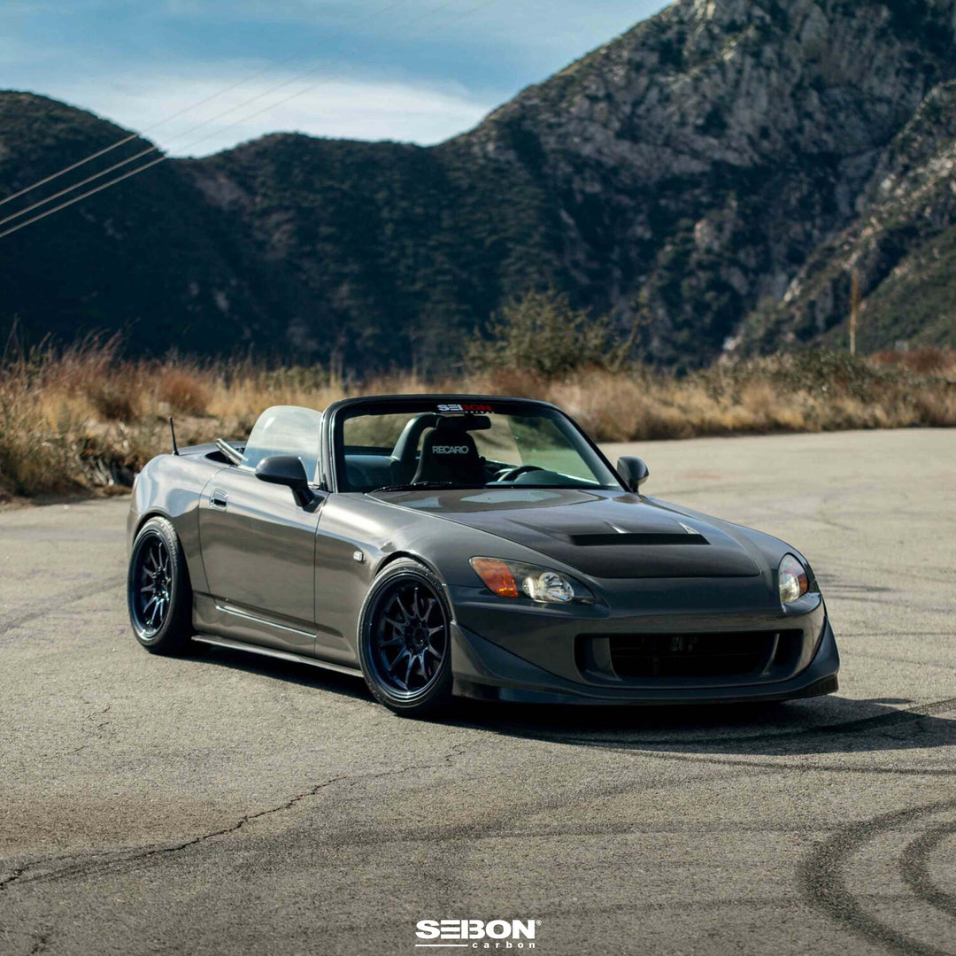 Seibon JS-Style Carbon Fiber hood for 2000-2009 Honda S2000 - image 2
