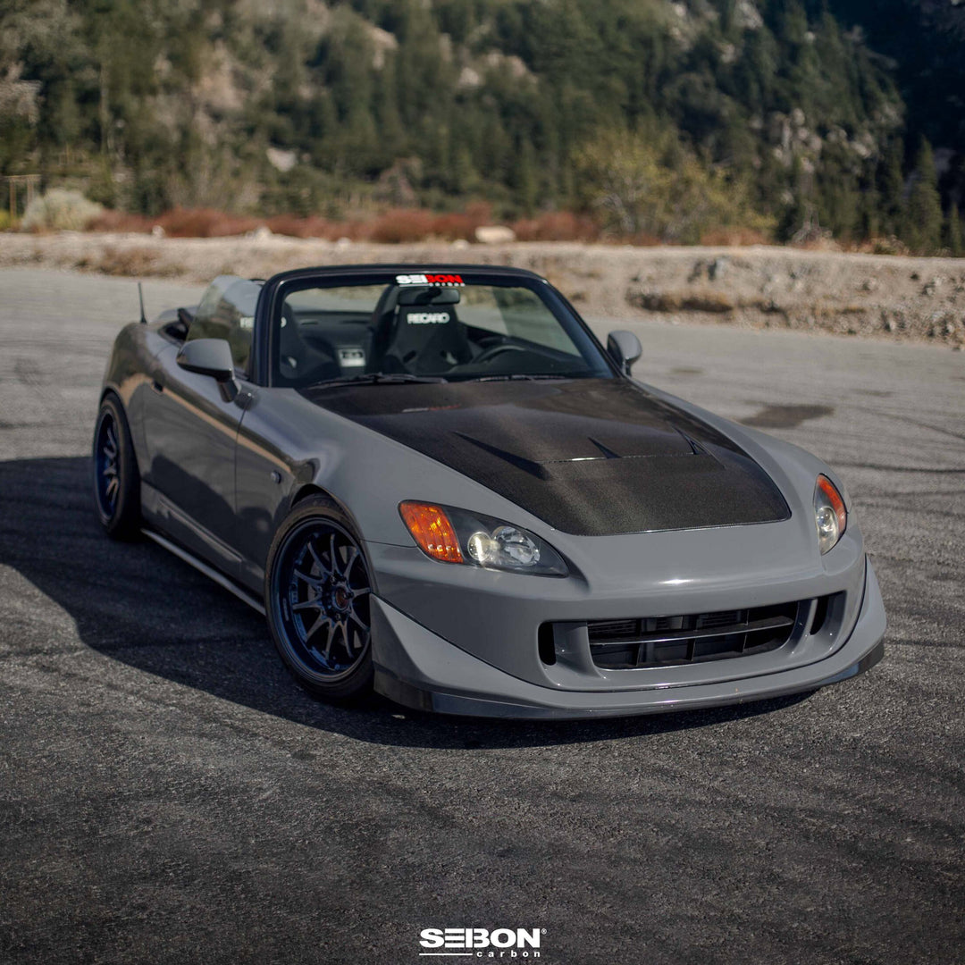Seibon JS-Style Carbon Fiber hood for 2000-2009 Honda S2000 - image 3