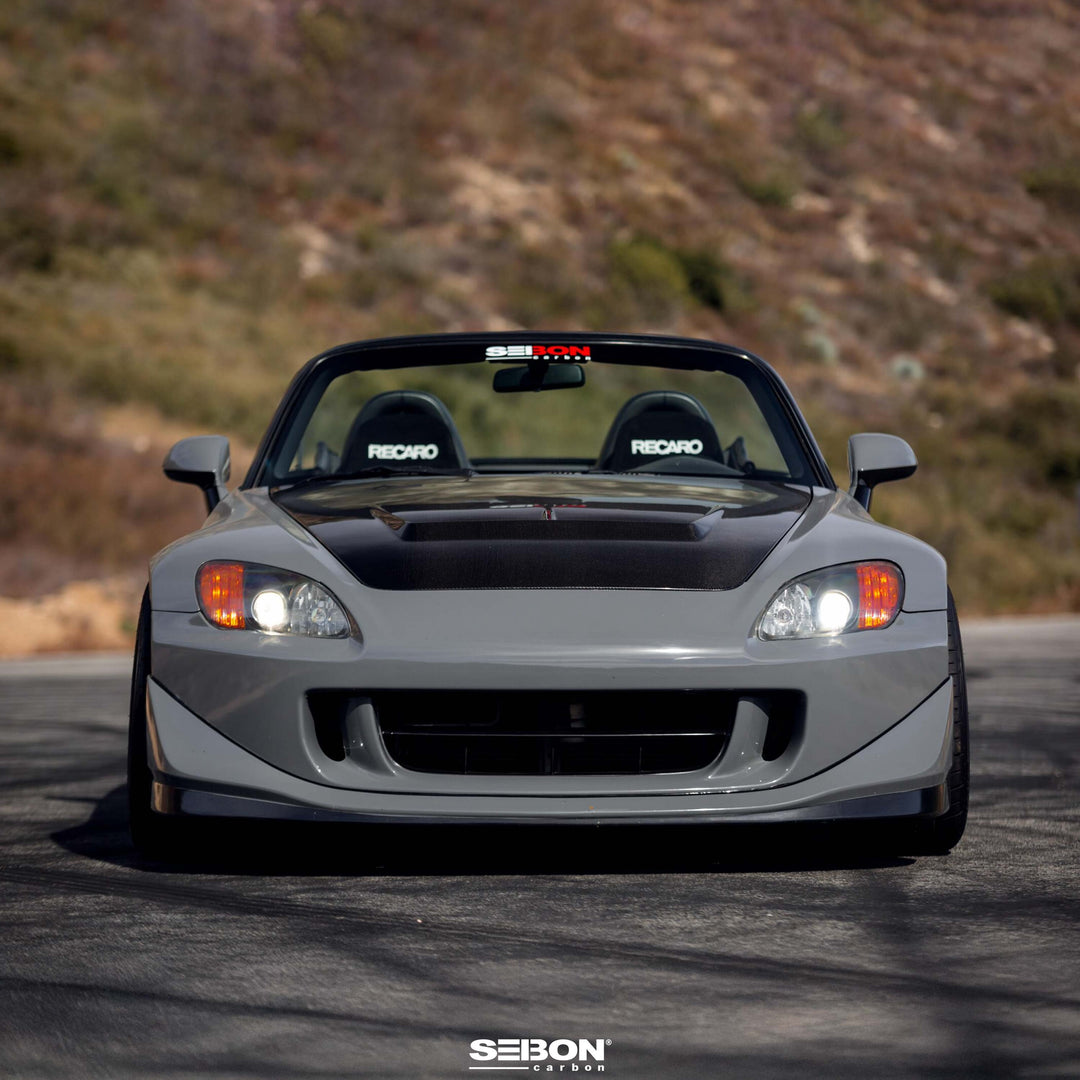 Seibon JS-Style Carbon Fiber hood for 2000-2009 Honda S2000 - image 4