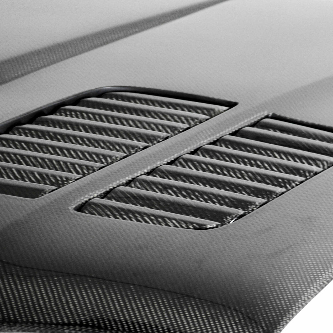 Seibon GTR-Style Carbon Fiber hood for 2001-2005 BMW E46 M3 - image 2
