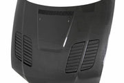 Seibon GTR-Style Carbon Fiber hood for 2004-2006 BMW E46 3 Series Coupe - image 1