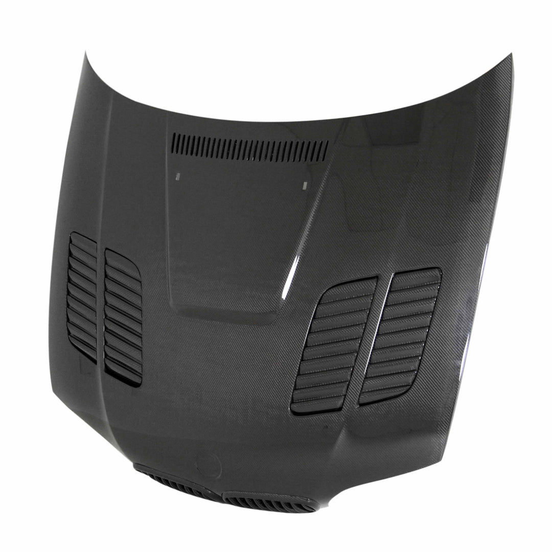 Seibon GTR-Style Carbon Fiber hood for 2004-2006 BMW E46 3 Series Coupe - image 1