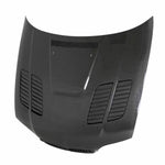 Load image into Gallery viewer, Seibon GTR-Style Carbon Fiber hood for 2004-2006 BMW E46 3 Series Coupe - image 1

