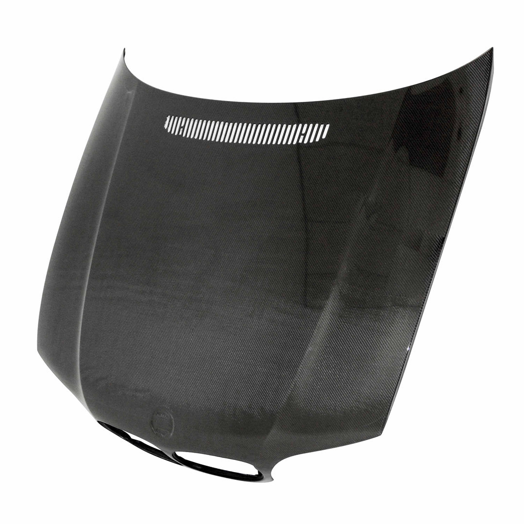 Seibon OEM-Style Carbon Fiber hood for 2004-2006 BMW E46 3 Series Couple - image 1