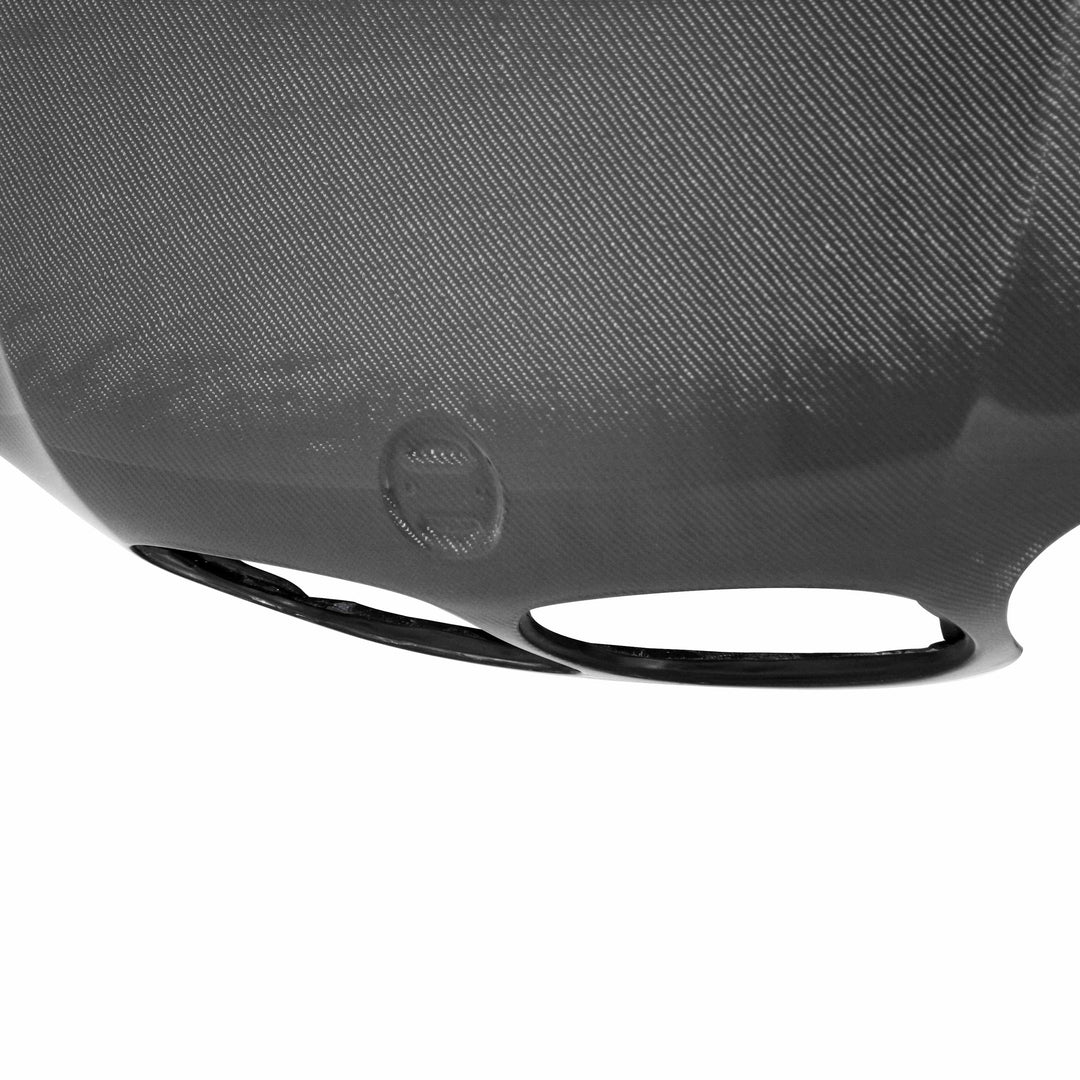 Seibon OEM-Style Carbon Fiber hood for 2004-2006 BMW E46 3 Series Couple - image 2
