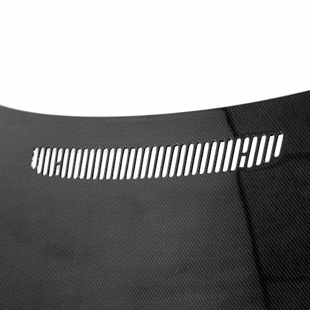 Seibon OEM-Style Carbon Fiber hood for 2004-2006 BMW E46 3 Series Couple - image 3