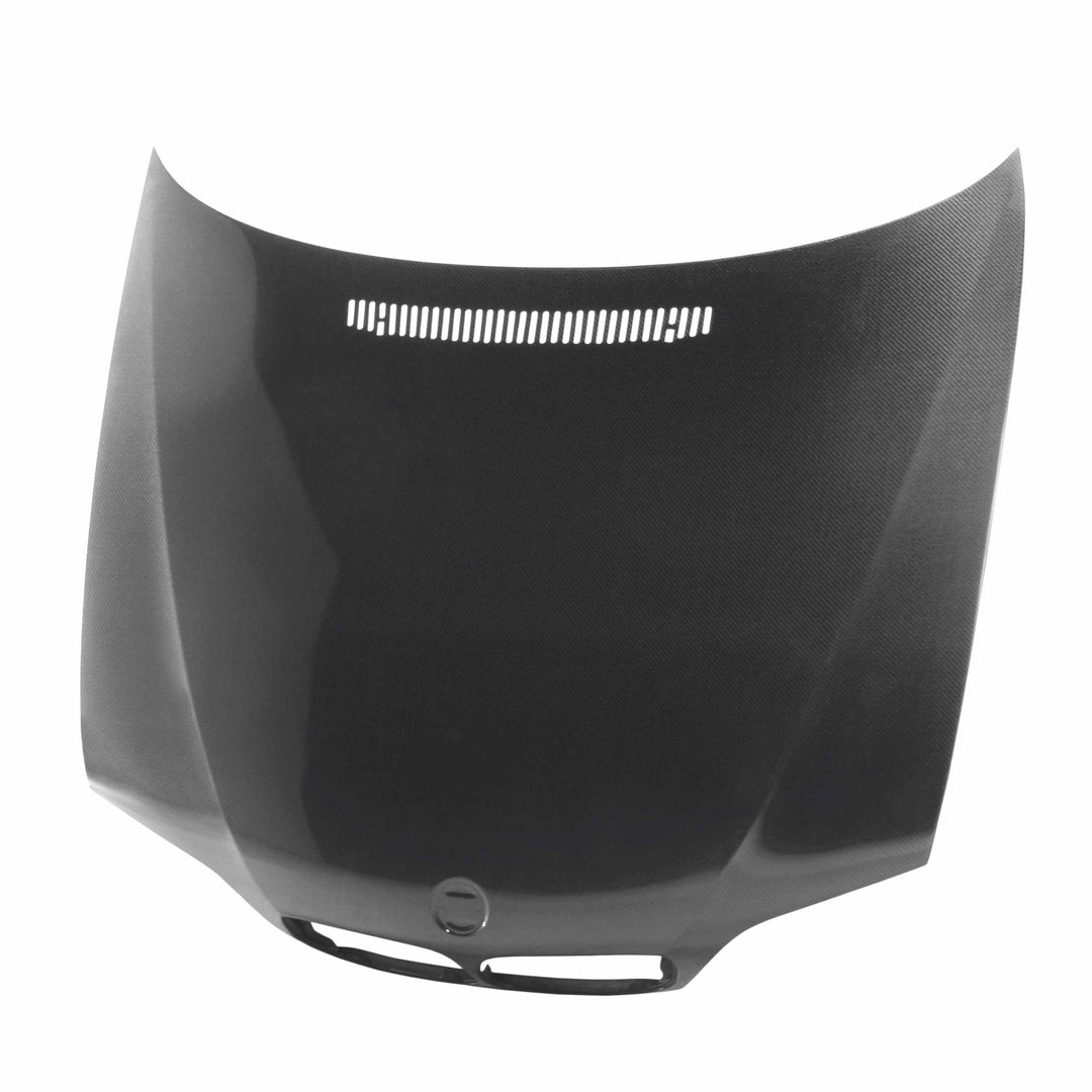 Seibon OEM-Style Carbon Fiber hood for 2002-2005 BMW E46 Sedan, LCI - image 1
