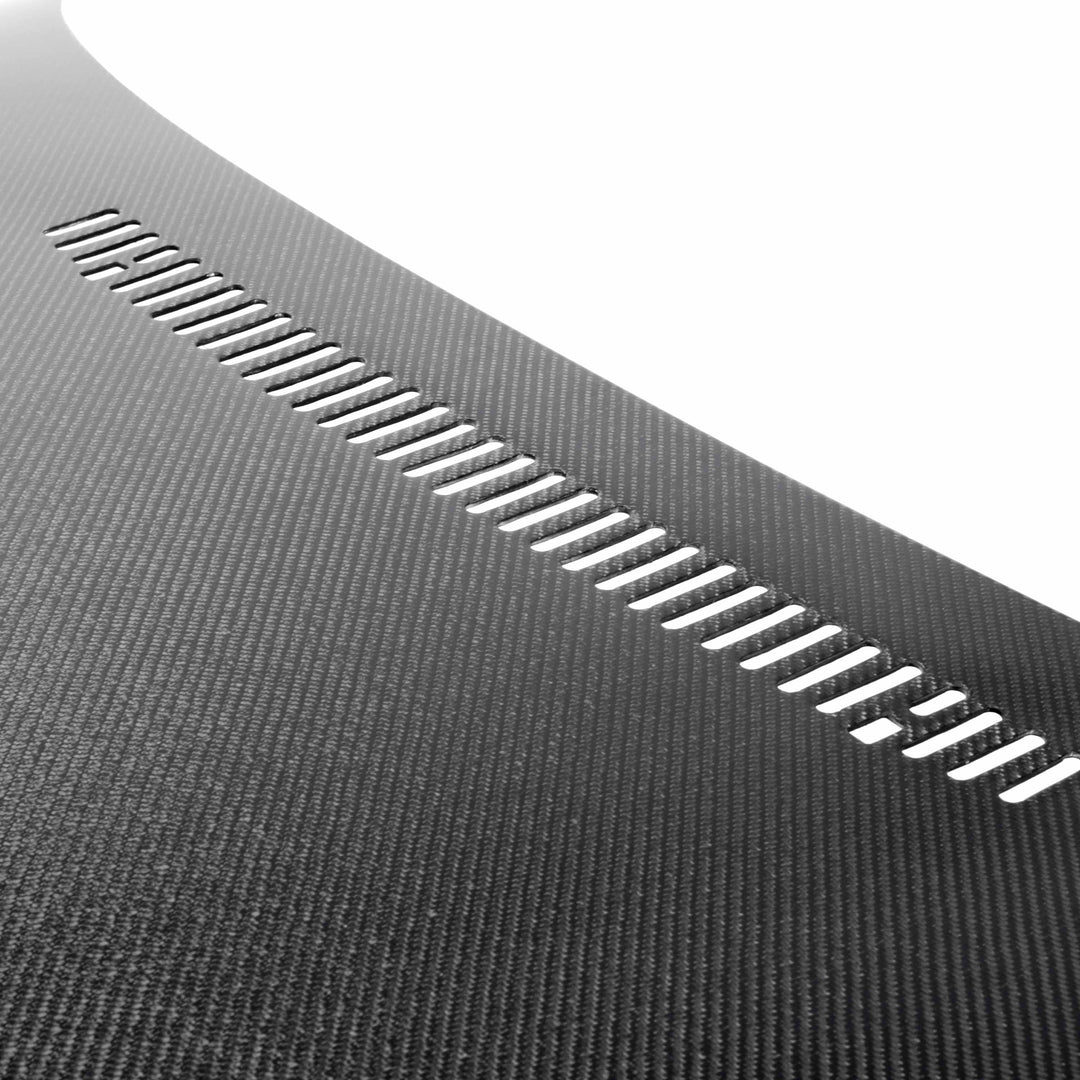 Seibon OEM-Style Carbon Fiber hood for 2002-2005 BMW E46 Sedan, LCI - image 5