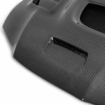Load image into Gallery viewer, Seibon CW-Style Carbon Fiber hood for 2003-2006 Mitsubishi Lancer EVO - image 3
