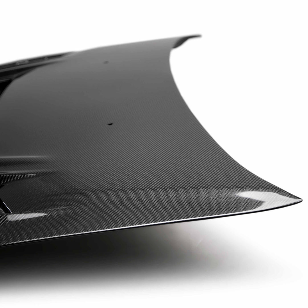 Seibon CW-Style Carbon Fiber hood for 2003-2006 Mitsubishi Lancer EVO - image 6