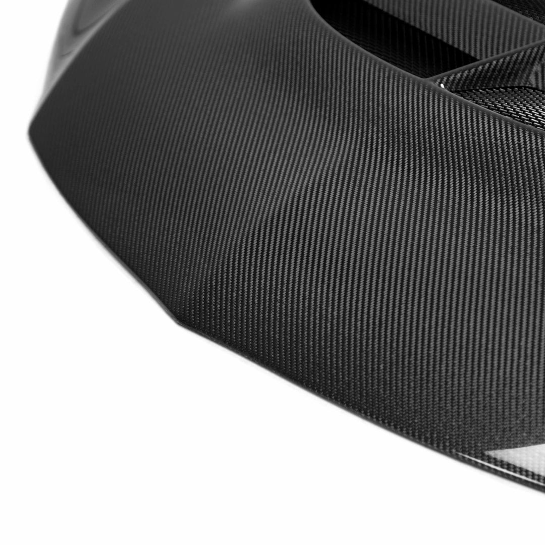 Seibon CWII-Style Carbon Fiber hood for 2003-2006 Mitsubishi Lancer EVO - image 5