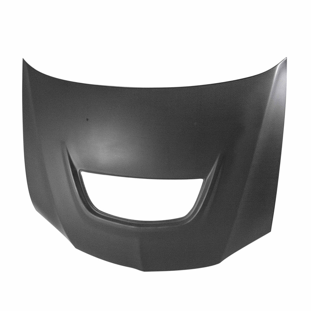 Seibon OEM-style Dry Carbon Fiber hood for 2003-2006 Mitsubishi Lancer EVO - Matte - image 1