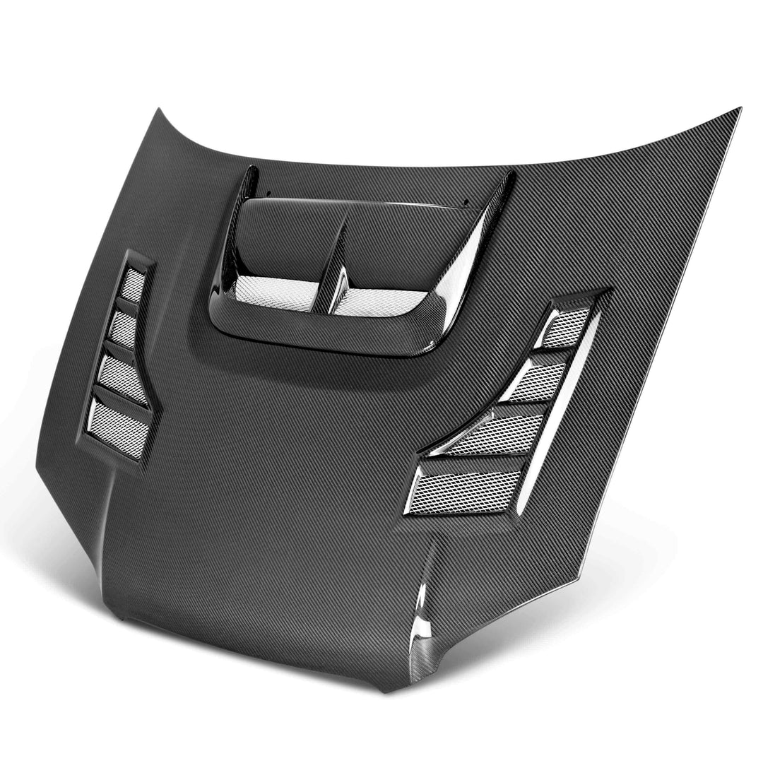 Seibon CW-Style Carbon Fiber hood for 2004-2005 Subaru Impreza/WRX / STi - image 1