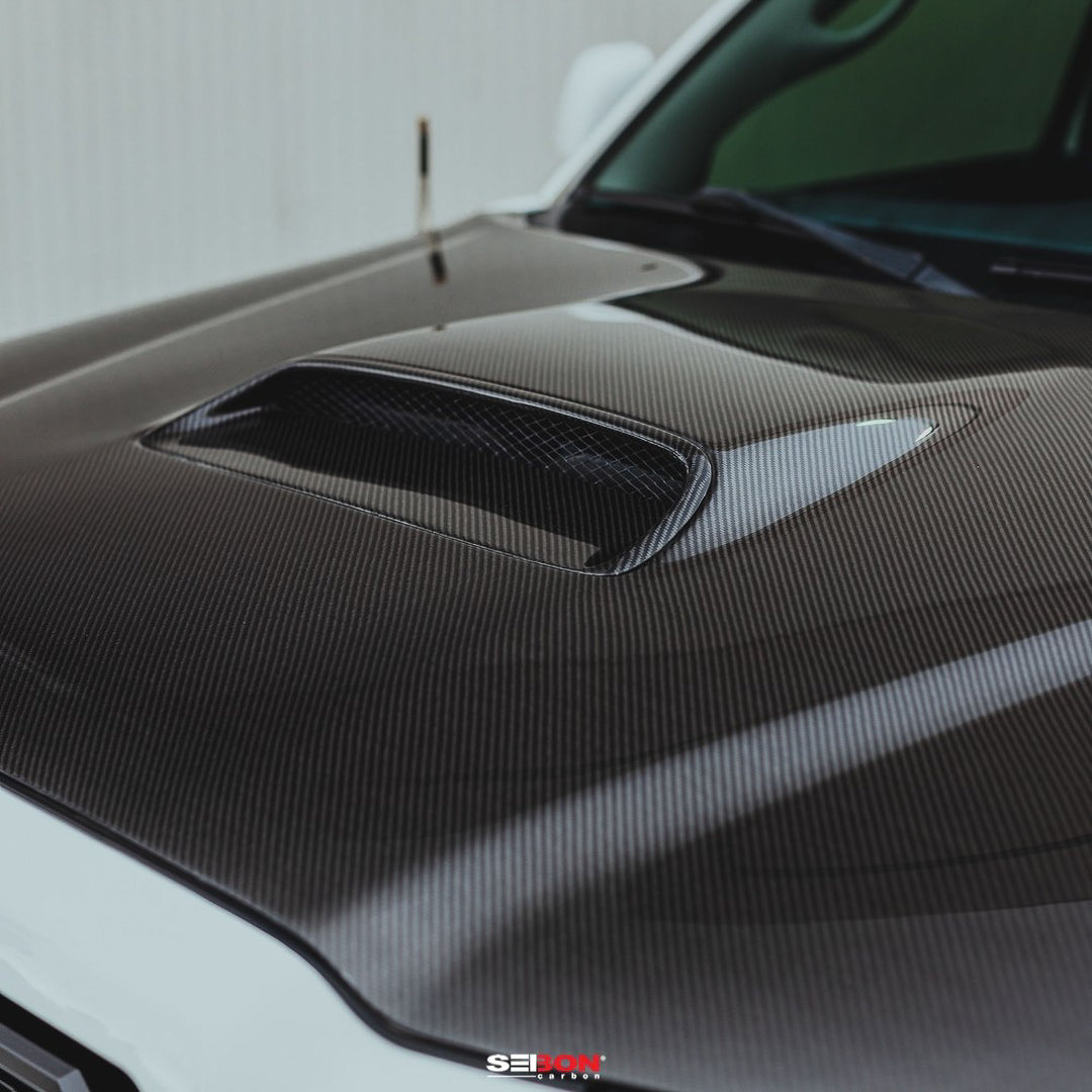 Seibon TR-Style Carbon Fiber hood for 2005-2011 Toyota Tacoma - image 9