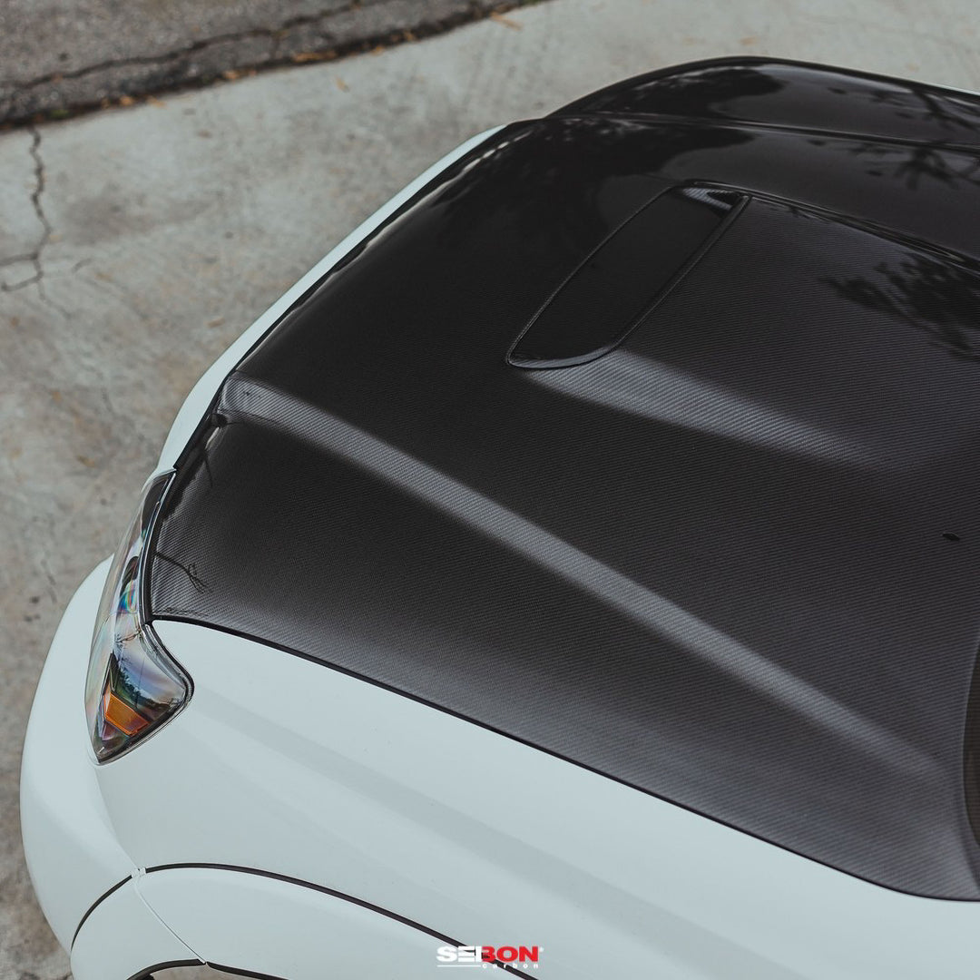 Seibon TR-Style Carbon Fiber hood for 2005-2011 Toyota Tacoma - image 10