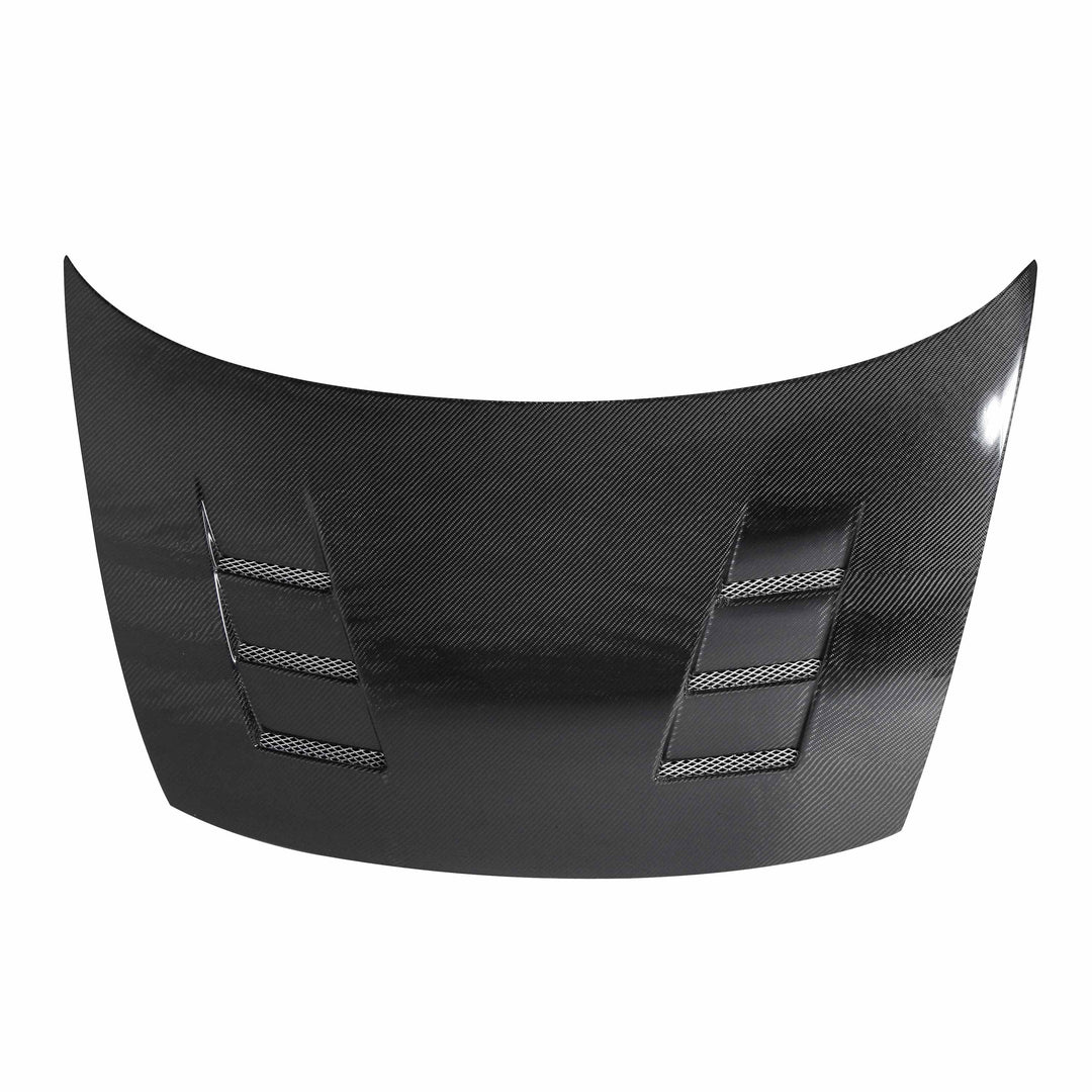 Seibon TS-Style Carbon Fiber hood for 2006-2011 Honda Civic Coupe - image 1