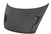 Seibon MGII-Style Carbon Fiber hood for 2006-2011 Honda Civic Sedan - image 1