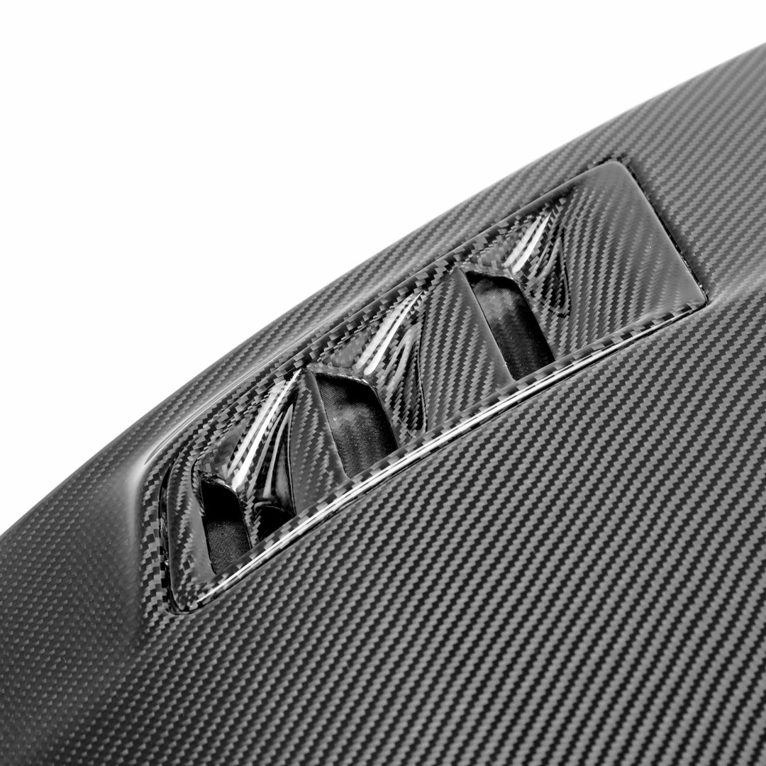 Seibon MGII-Style Carbon Fiber hood for 2006-2010 Honda Civic Sedan JDM / Acura CSX - image 3