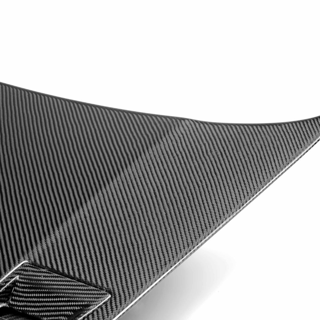 Seibon MGII-Style Carbon Fiber hood for 2006-2010 Honda Civic Sedan JDM / Acura CSX - image 4