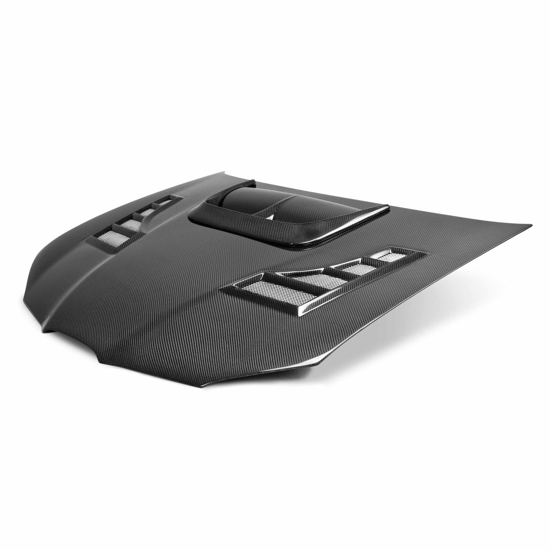 Seibon CW-Style Carbon Fiber hood for 2006-2007 Subaru Impreza/WRX / STi - image 2