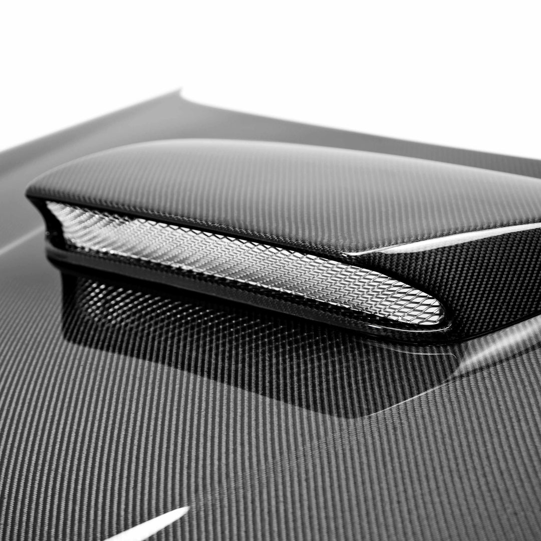 Seibon OEM-Style Carbon Fiber hood for 2006-2007 Subaru Impreza/WRX / STi - image 3
