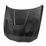 Load image into Gallery viewer, Seibon GTR-Style Carbon Fiber hood for 2007-2010 BMW E92 Coupe, pre LCI (Louvers are cosmetic - they do NOT vent air) - image 1

