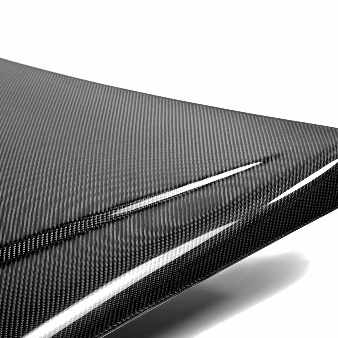 Seibon OEM-Style Carbon Fiber hood for 2008-2011 Mercedes Benz C-class (Does not fit C-63) - image 4