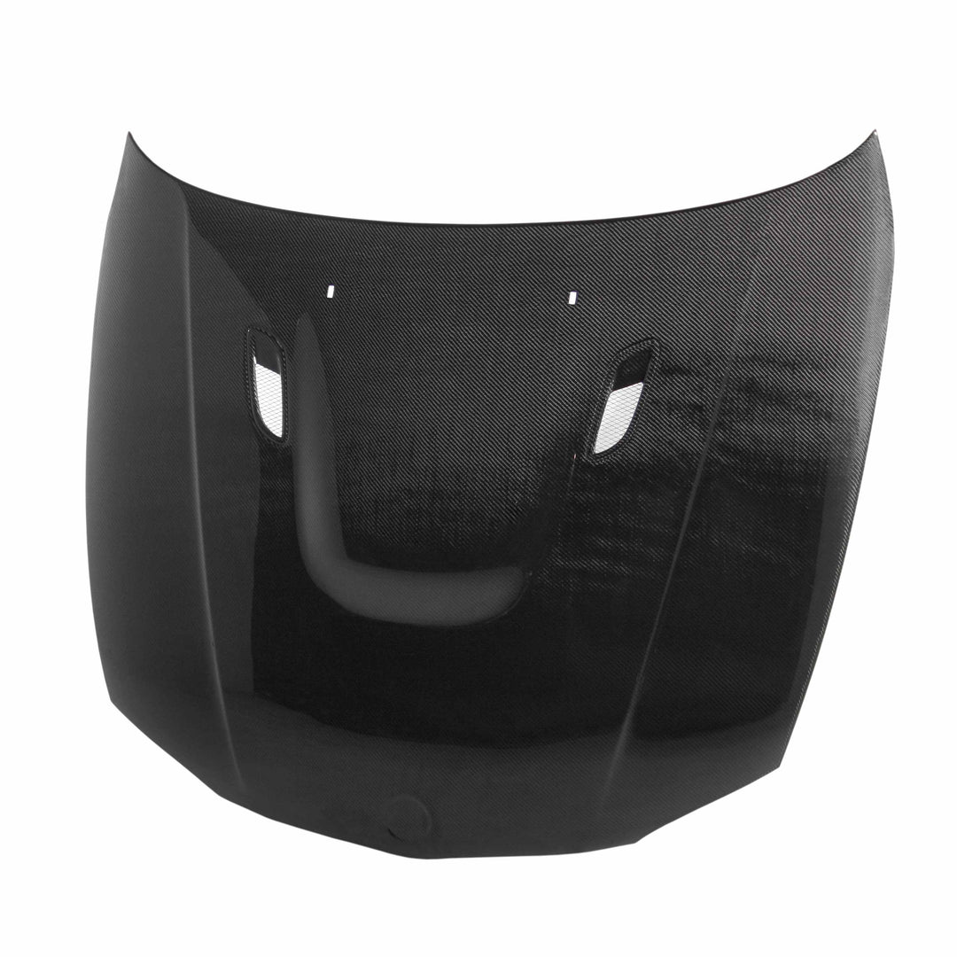 Seibon BM-Style Carbon Fiber Hood for 2008-2013 BMW E82 1 Series / 1M Coupe - image 1