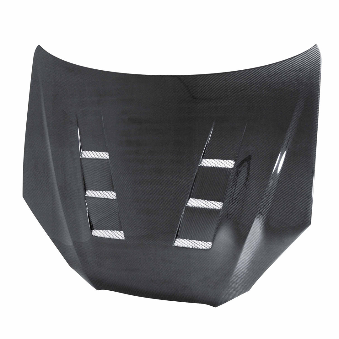 Seibon TS-Style Carbon Fiber hood for 2010-2012 Hyundai Genesis Coupe - image 1