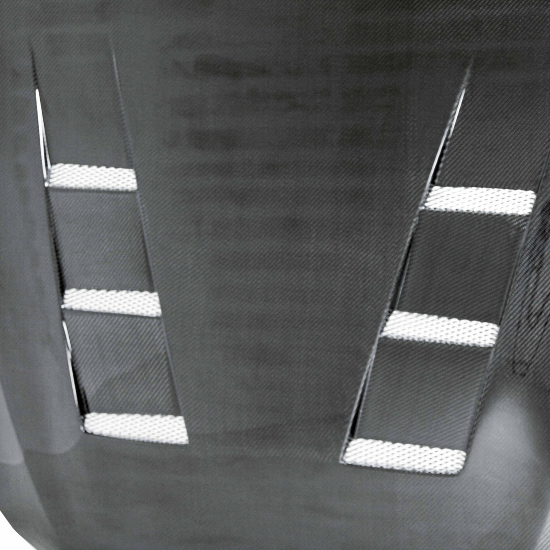 Seibon TS-Style Carbon Fiber hood for 2010-2012 Hyundai Genesis Coupe - image 2