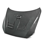 Load image into Gallery viewer, Seibon DV-Style Carbon Fiber hood for 2008-2015 Mitsubishi Lancer EVO X - image 1
