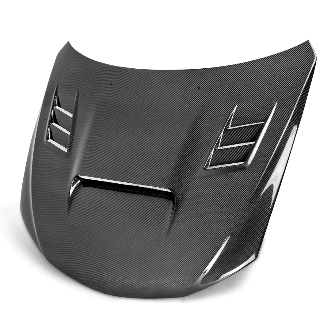 Seibon CW-Style Carbon Fiber hood for 2008-2014 Subaru WRX / STi - image 1