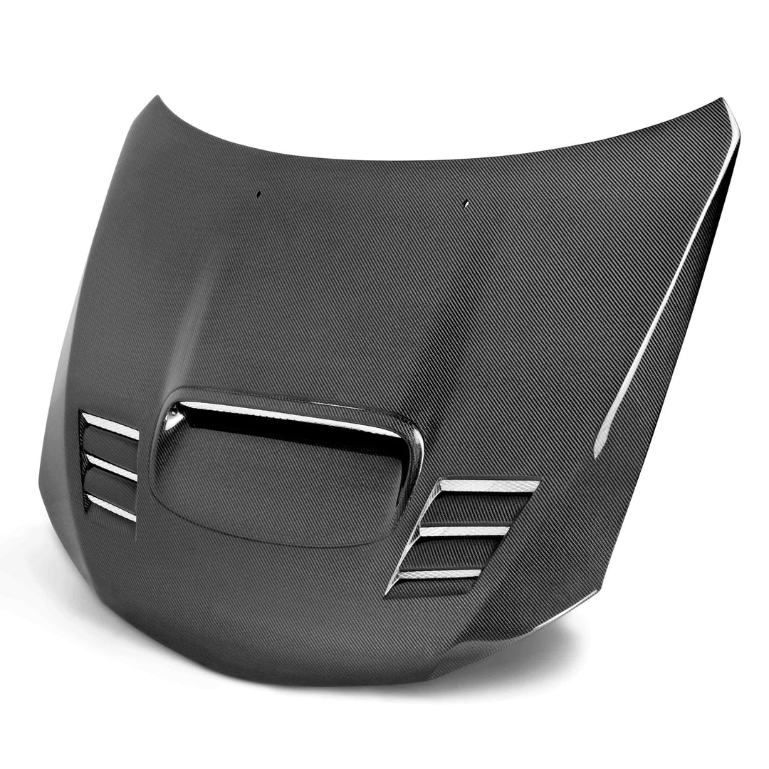 Seibon CWII-Style Carbon Fiber hood for 2008-2014 Subaru WRX / STi - image 1